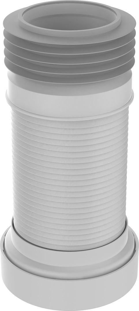 Гофра унитаза армированный 280-560 мм Aquant T928 - Изображение 1 - almatherm.kz
