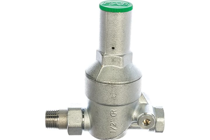 Редуктор давления с манометром 1-6 бар 1/2 FAR 2835 12 - Изображение 1 - almatherm.kz