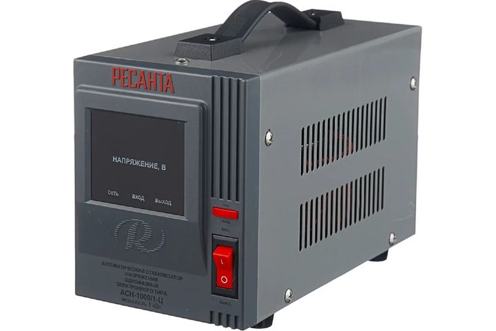 Кернеу тұрақтандырғышы 1000 Вт Resanta ASN-1000/1-C - Изображение 1 - almatherm.kz