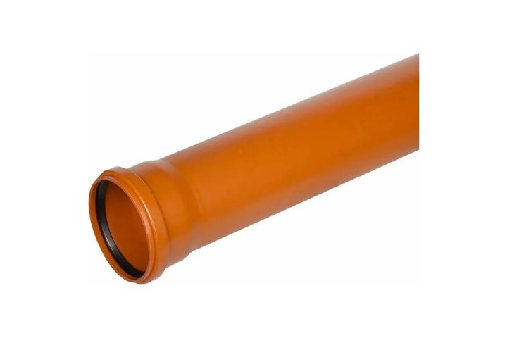 Кәріз құбыры PP (4.9) сыртқы 160x3000 Politek - Изображение 1 - almatherm.kz