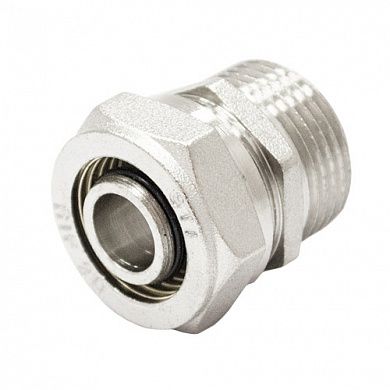 Соединитель обжим НР 26x1" STI - Изображение 1 - almatherm.kz