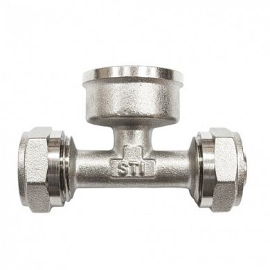 Тройник обжим ВР 20x3/4" STI - Изображение 1 - almatherm.kz