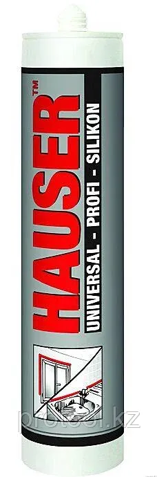 Әмбебап герметик 260 мл ақ Hauser - Изображение 1 - almatherm.kz
