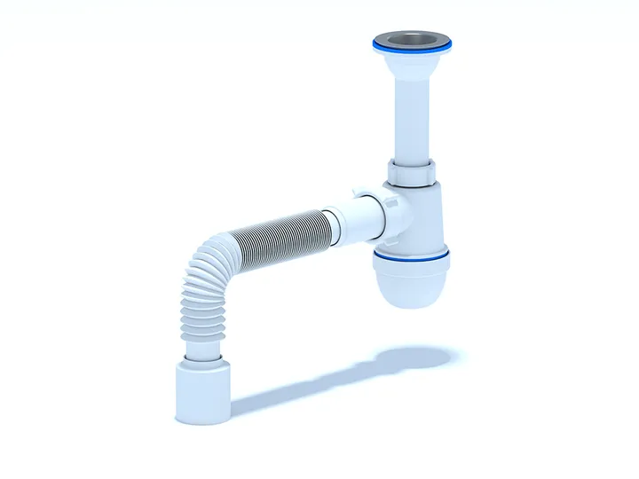Сифон мойки 50 бутылочный гофрированный 1 1/2" ANI C0510 - Изображение 1 - almatherm.kz