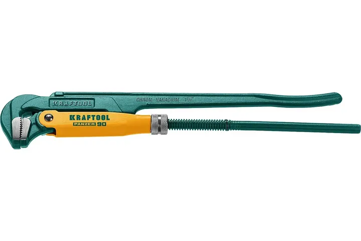 Ключ трубный №2 прямые губки 2"/440мм Kraftool Panzer-90 2734-15 - Изображение 1 - almatherm.kz