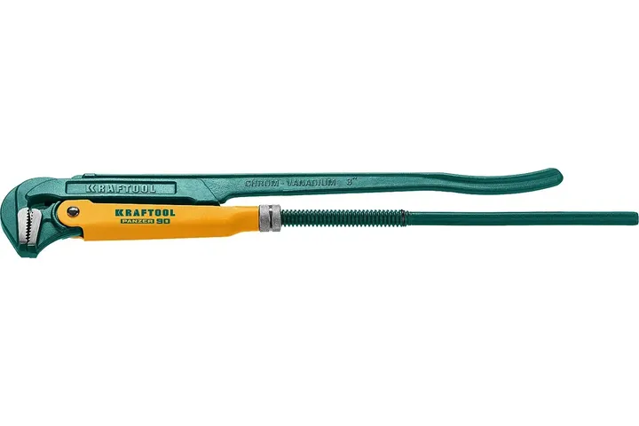 Құбыр кілті №4 түзу жақ 3"/670мм Kraftool PANZER-90 2734-30_z02 - Изображение 1 - almatherm.kz