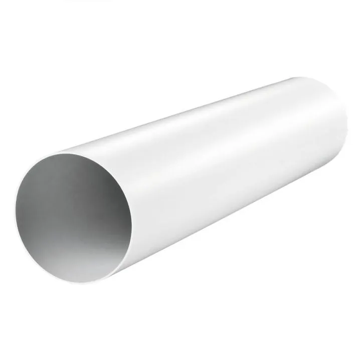 Воздуховод круглый ПВХ DN100 L-1 м 10ВП1 ERA - Изображение 1 - almatherm.kz
