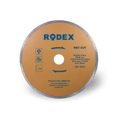 Диск отрезной алмазный 150мм Rodex RRB150 - Изображение 1 - almatherm.kz