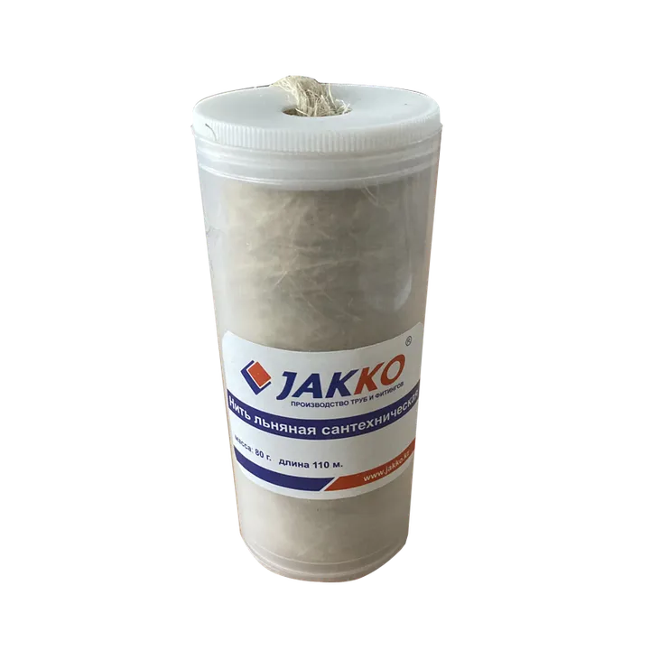 Зығыр сантехникалық жіп 80 г 110 м Jakko - Изображение 1 - almatherm.kz