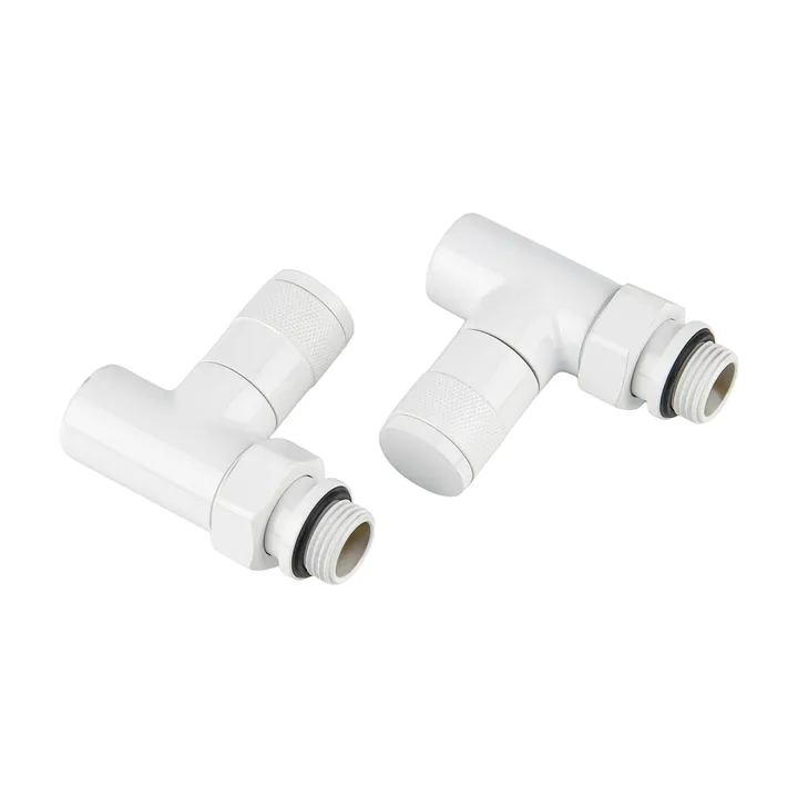 Комплект радиаторный ручной прямой 1/2" хром Royal Thermo Design Click - Изображение 1 - almatherm.kz