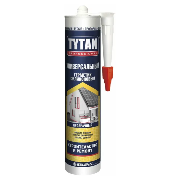 Герметик универсальный 280 мл бесцветный Tytan - Изображение 1 - almatherm.kz