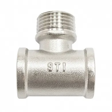 Tee BP-HP-BP никель 1/2" STI - Изображение 1 - almatherm.kz