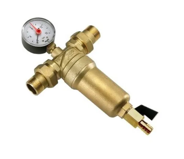 1/2" Zeissler манометрі бар жуу сүзгісі - Изображение 1 - almatherm.kz