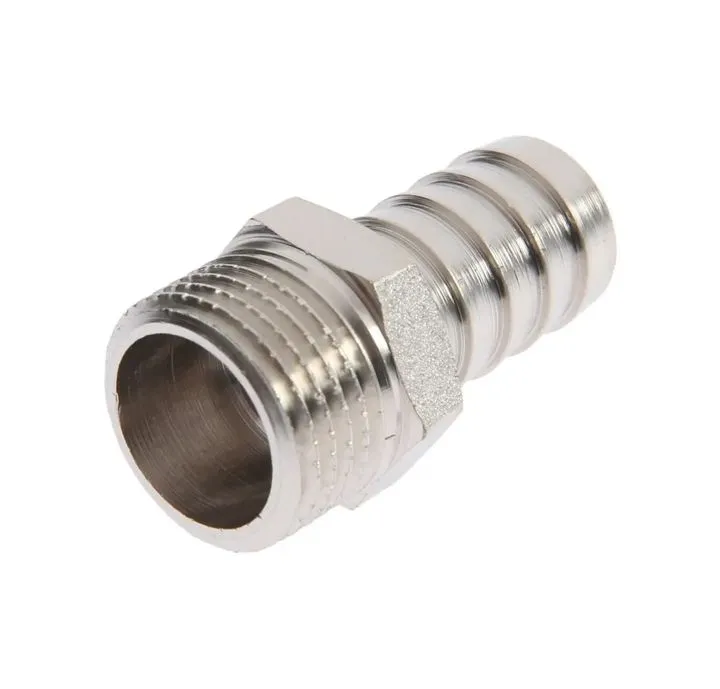 Штуцер НР никель 20x3/4" Aqualink - Изображение 1 - almatherm.kz