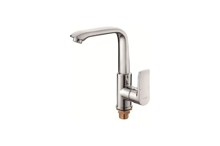 Смеситель кухни хром Ledeme L4034-2 - Изображение 1 - almatherm.kz