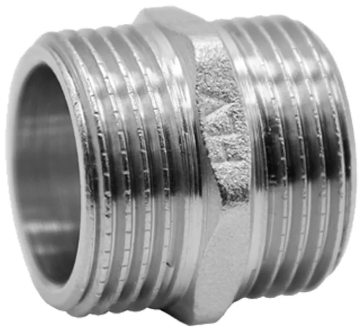 Ниппель никель 2" HLV - Изображение 1 - almatherm.kz