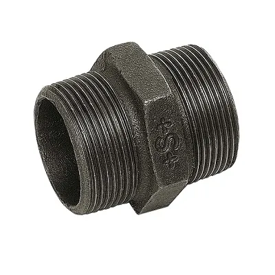 Ниппель чугун 1/2" - Изображение 1 - almatherm.kz