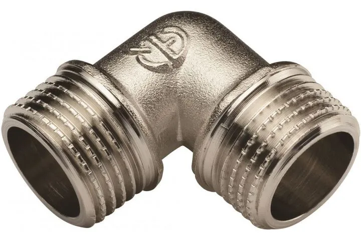 Угольник НР никель 3/4" Aqualink - Изображение 1 - almatherm.kz