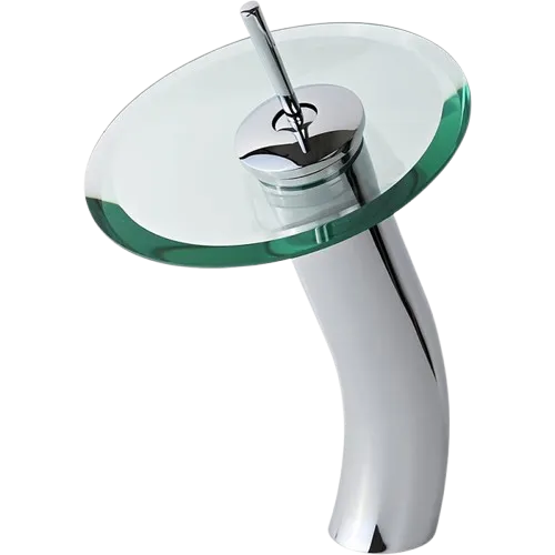 Раковина араластырғыш сарқырама жез/шыны Ledeme L1055-3 - Изображение 1 - almatherm.kz