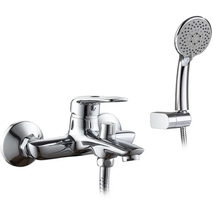 Смеситель ванны короткий излив хром Ledeme L3248 - Изображение 1 - almatherm.kz