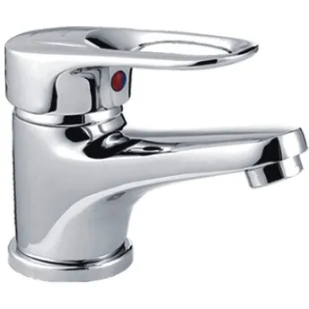 Смеситель раковины хром Ledeme L1028 - Изображение 1 - almatherm.kz