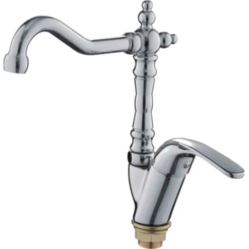 Смеситель кухни хром Ledeme L4035 - Изображение 1 - almatherm.kz