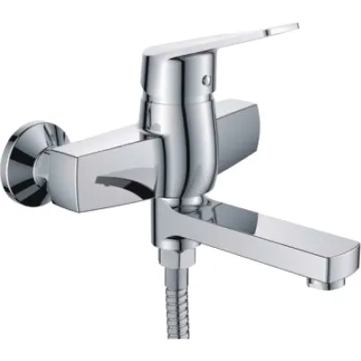 Ваннаға арналған араластырғыш қысқа шүмегі хром Ledeme L3140 - Изображение 1 - almatherm.kz