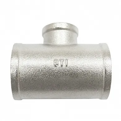 Tee BP никель 1''x1/2"x1" STI - Изображение 1 - almatherm.kz