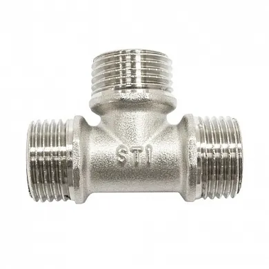 Tee HP никель 1/2" STI - Изображение 1 - almatherm.kz
