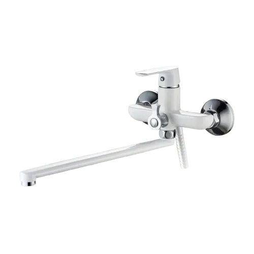 Смеситель ванны белый Gracia GR8677W - Изображение 1 - almatherm.kz