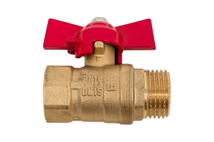 Шар клапаны VR-NR 1/2" көбелегі бар 11B27p1 Elf - Изображение 1 - almatherm.kz