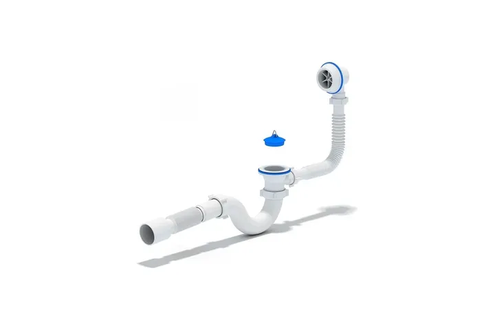 Ваннаға арналған сифон 50 гофрленген 1 1/2" ANI C6155 - Изображение 1 - almatherm.kz