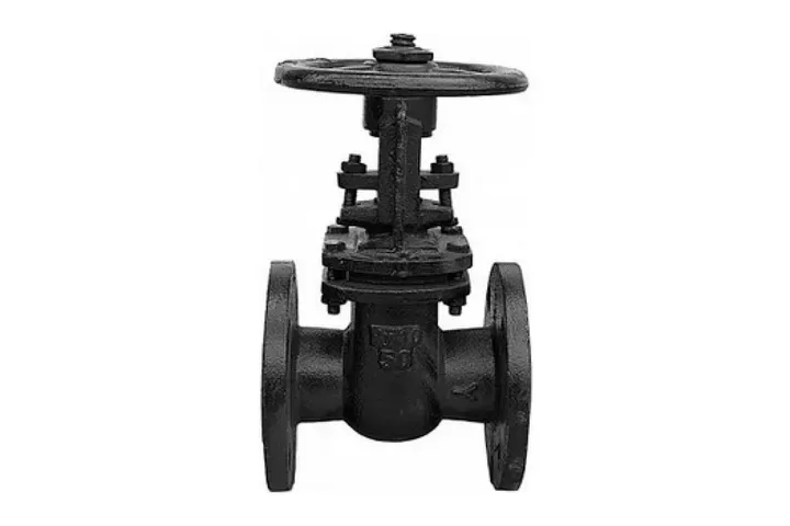 Задвижка фланцевая чугунная DN125 PN10 30ч6бр Ci - Изображение 1 - almatherm.kz