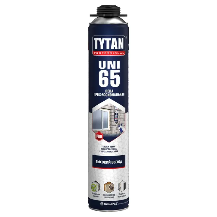 Көбік тапанша 750 мл Кәсіби 65 UNI 02 Tytan - Изображение 1 - almatherm.kz