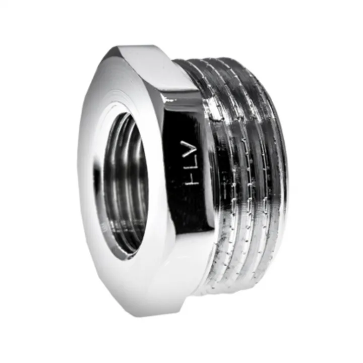 Футорка никель НР-ВР 1"х3/4" HLV - Изображение 1 - almatherm.kz