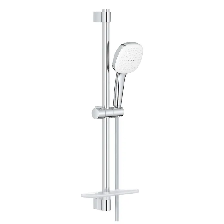 Душевой гарнитур 2 режима с полкой Grohe Tempesta Cube 110 26907003 - Изображение 1 - almatherm.kz