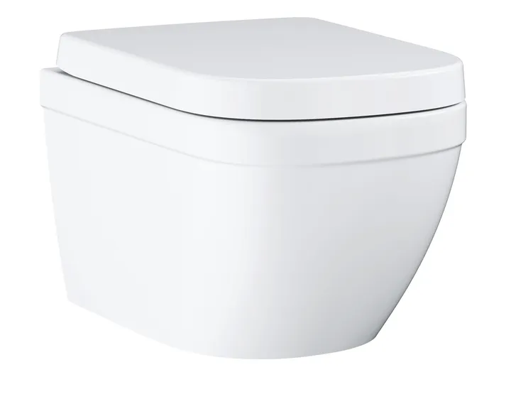 Унитаз подвесной сиденье с микролифтом Grohe Euro Ceramic 39554000 - Изображение 1 - almatherm.kz