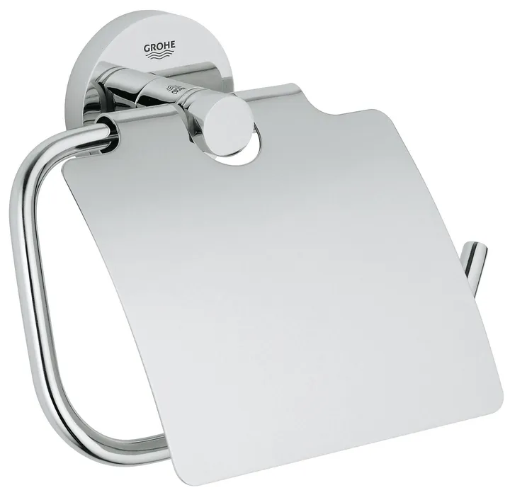 Держатель туалетной бумаги с крышкой Grohe Essentials 40367001 - Изображение 1 - almatherm.kz