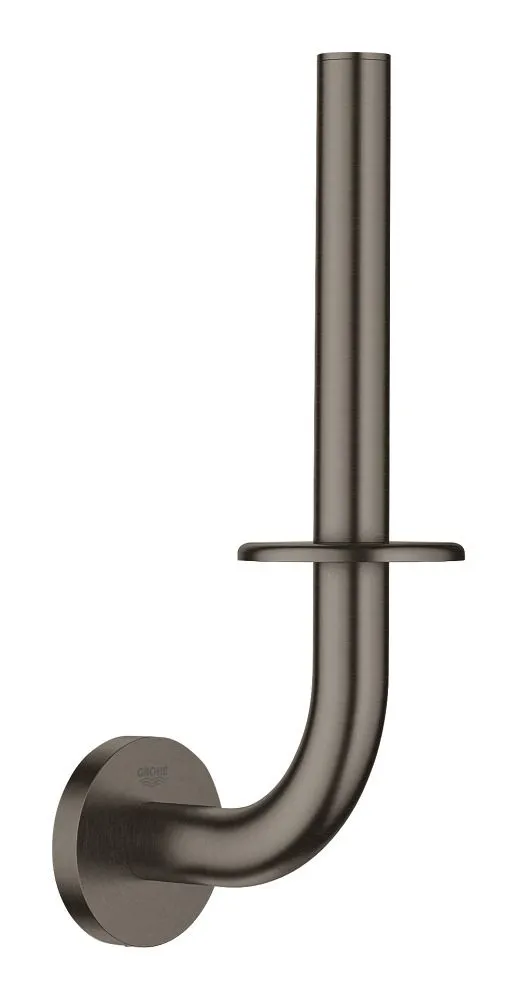 Держатель запасного рулона бумаги темный графит матовый Grohe Essentials 40385AL1 - Изображение 1 - almatherm.kz