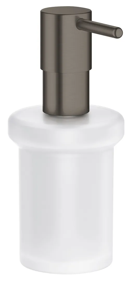 Дозатор жидкого мыла темный графит матовый Grohe Essentials 40394AL1 - Изображение 1 - almatherm.kz