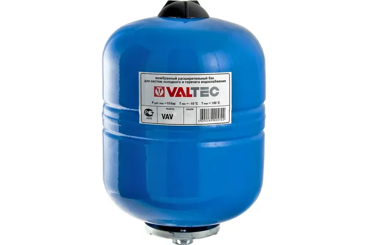 Гидроаккумулятор 12 л вертикальный Valtec - Изображение 1 - almatherm.kz