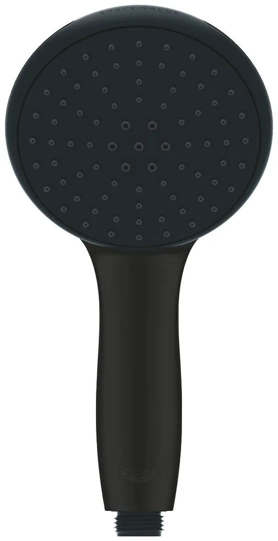Душевая лейка 2 режима черный квадрат Grohe Vitalio Start 279462431 - Изображение 1 - almatherm.kz