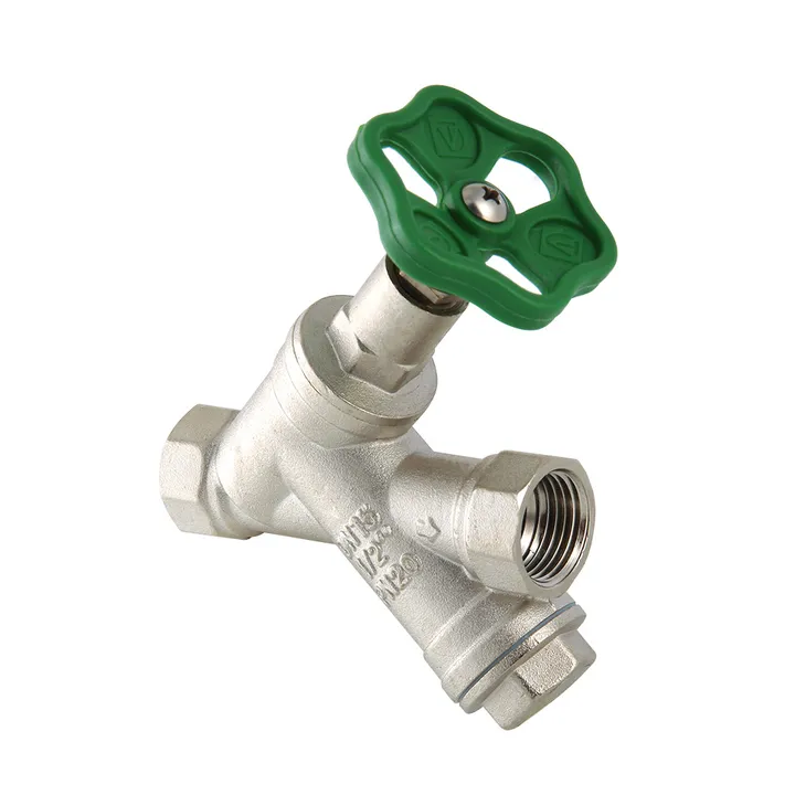 Клапан прямоточный с косым фильтром латунь ВР-ВР 3/4" Valtec - Изображение 1 - almatherm.kz