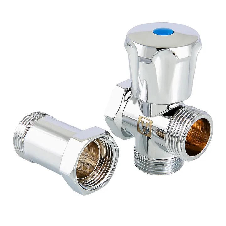 Вентиль тройниковый для сантехнических приборов 3/4"x3/4"x3/4" Valtec - Изображение 1 - almatherm.kz