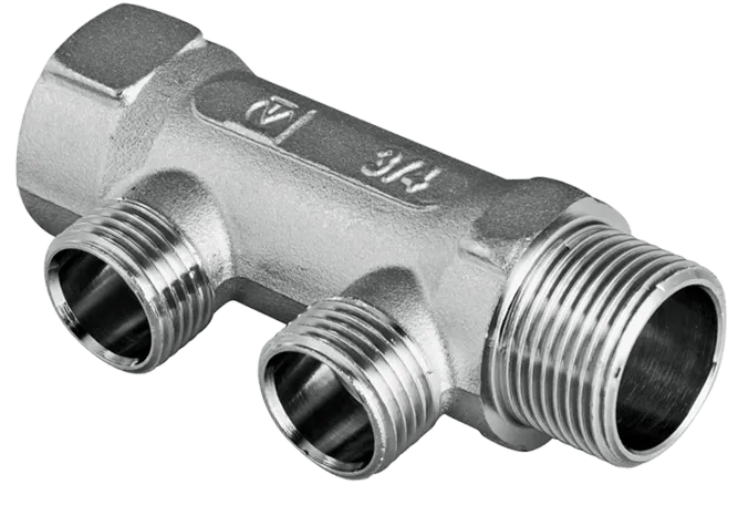 Коллектор с нар. резьбой Valtec - Изображение 1 - almatherm.kz