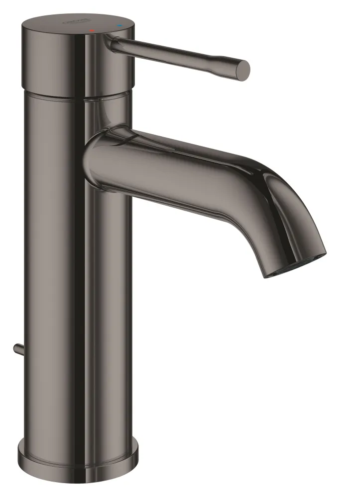 Смеситель раковины темный графит Grohe Essence New 23589A01 - Изображение 1 - almatherm.kz