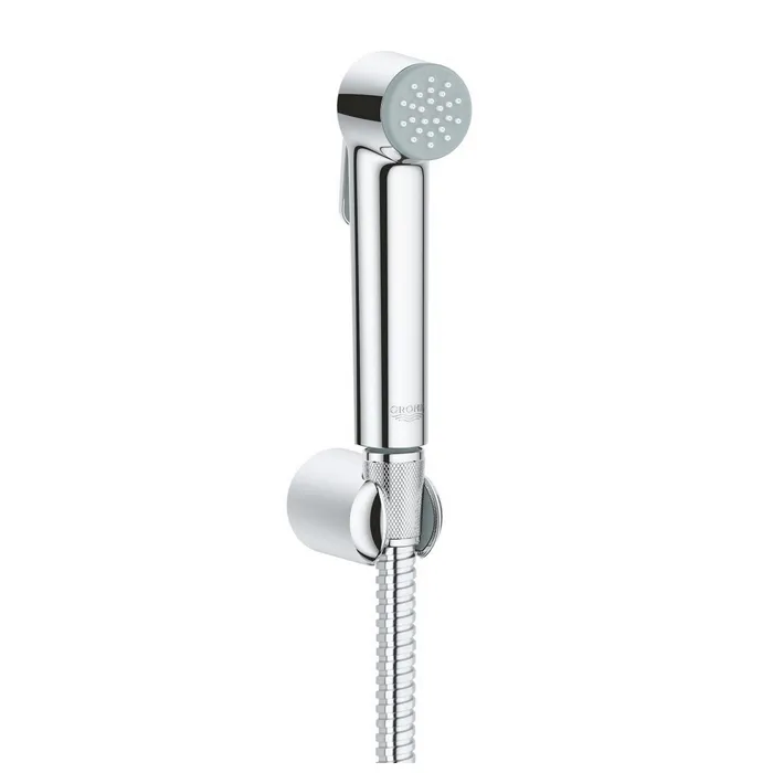 Лейка гигиеническая с кронштейном металлический шланг Grohe Tempesta-F 26354000 - Изображение 1 - almatherm.kz