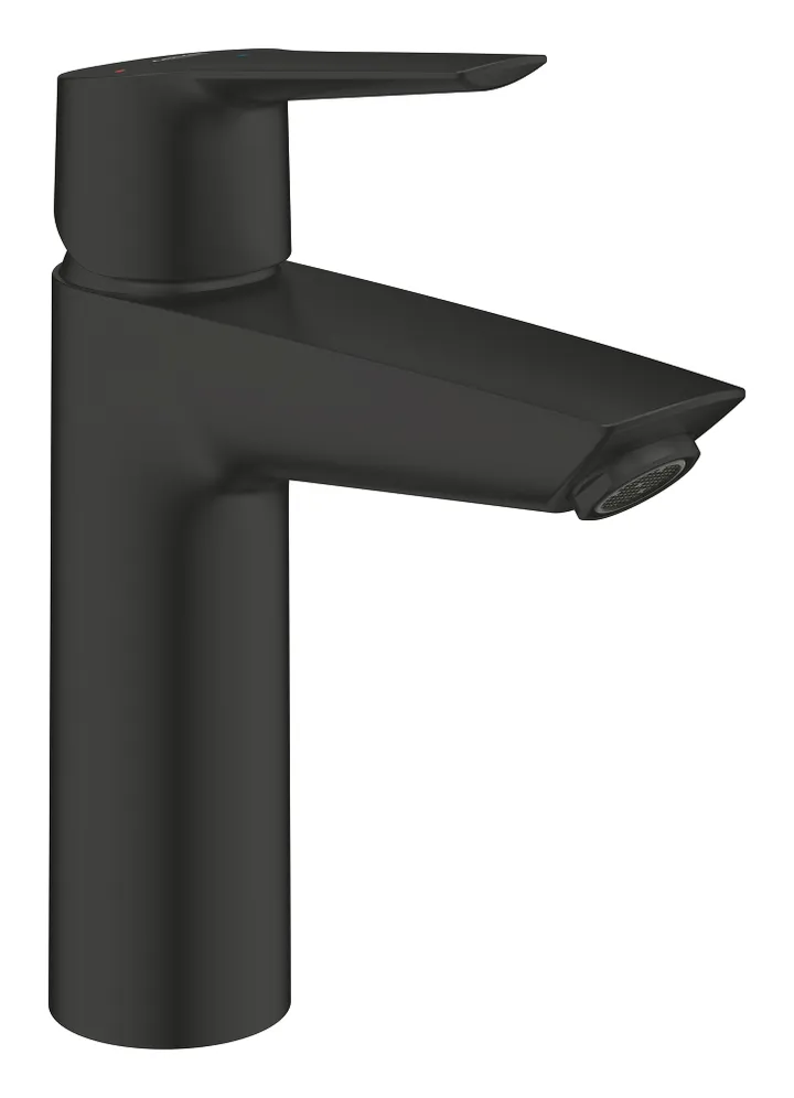 Смеситель раковины черный матовый размер M Grohe Start 237462432 - Изображение 1 - almatherm.kz
