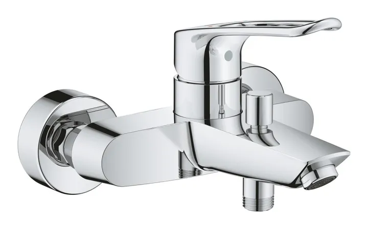 Смеситель ванны короткий излив Grohe EuroSmart 2021 25241003 - Изображение 1 - almatherm.kz