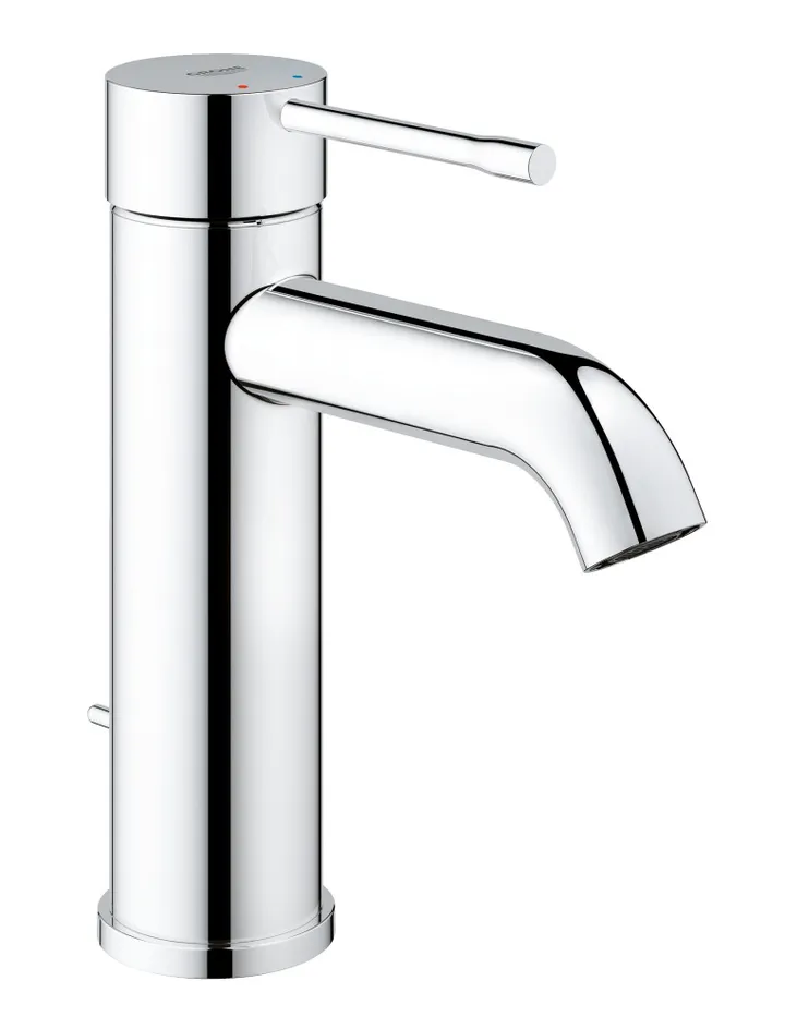 Смеситель раковины с донным клапаном Grohe Essence+ 23589001 - Изображение 1 - almatherm.kz